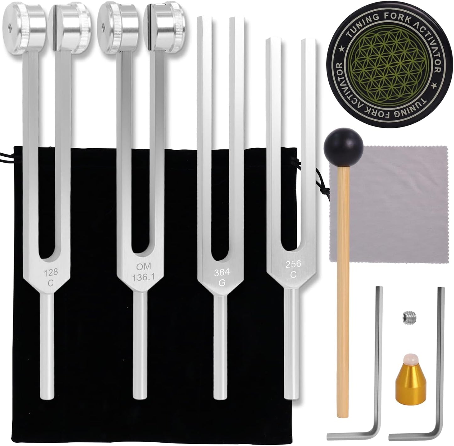 Stimmgabel-Set 128-384Hz