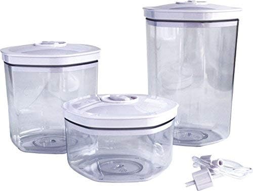 Vakuumbehälter Set VC1800, 3 Vakuumbehältern VC1800