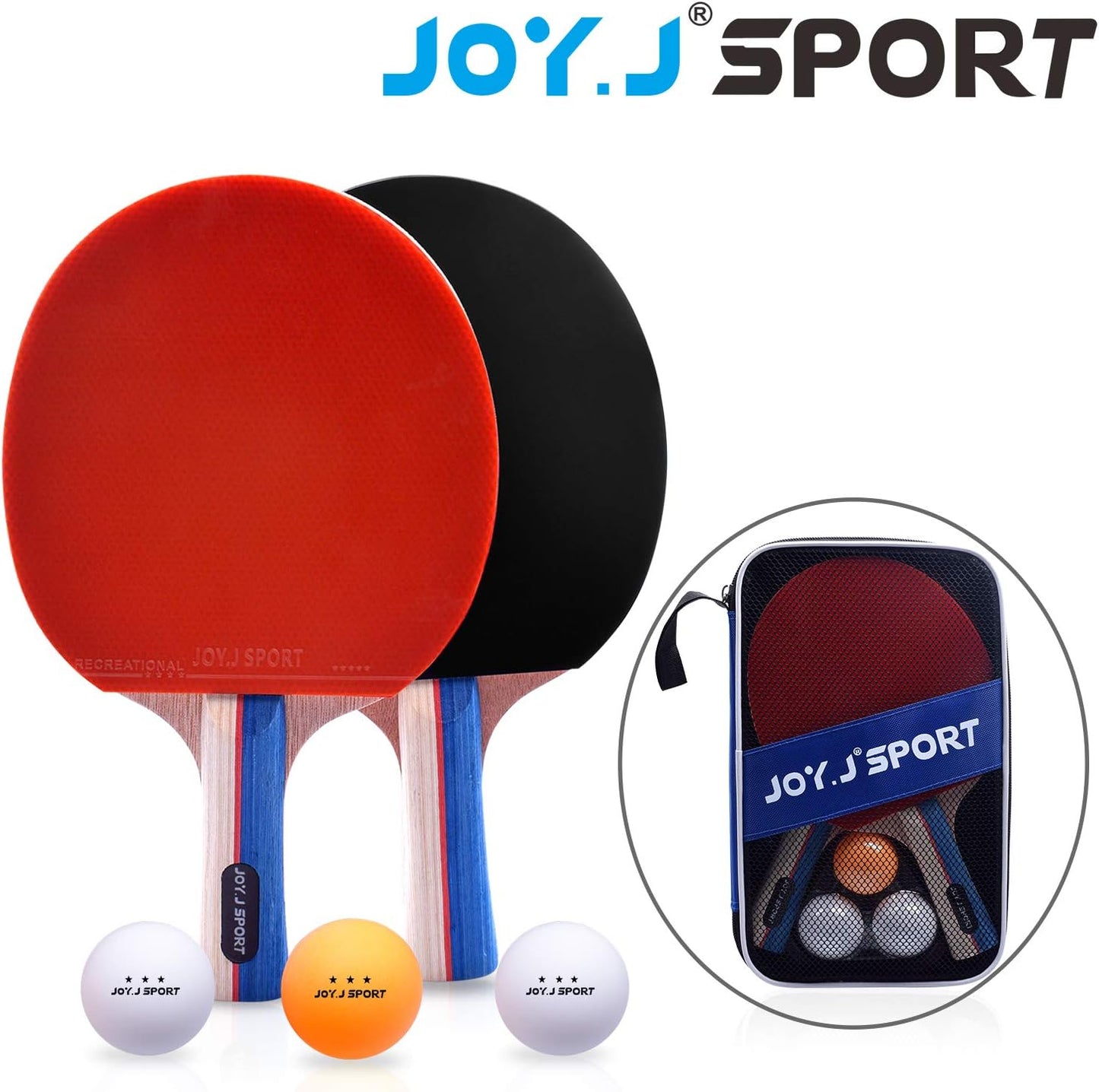 Tischtennisschläger Set, 2 Bats set