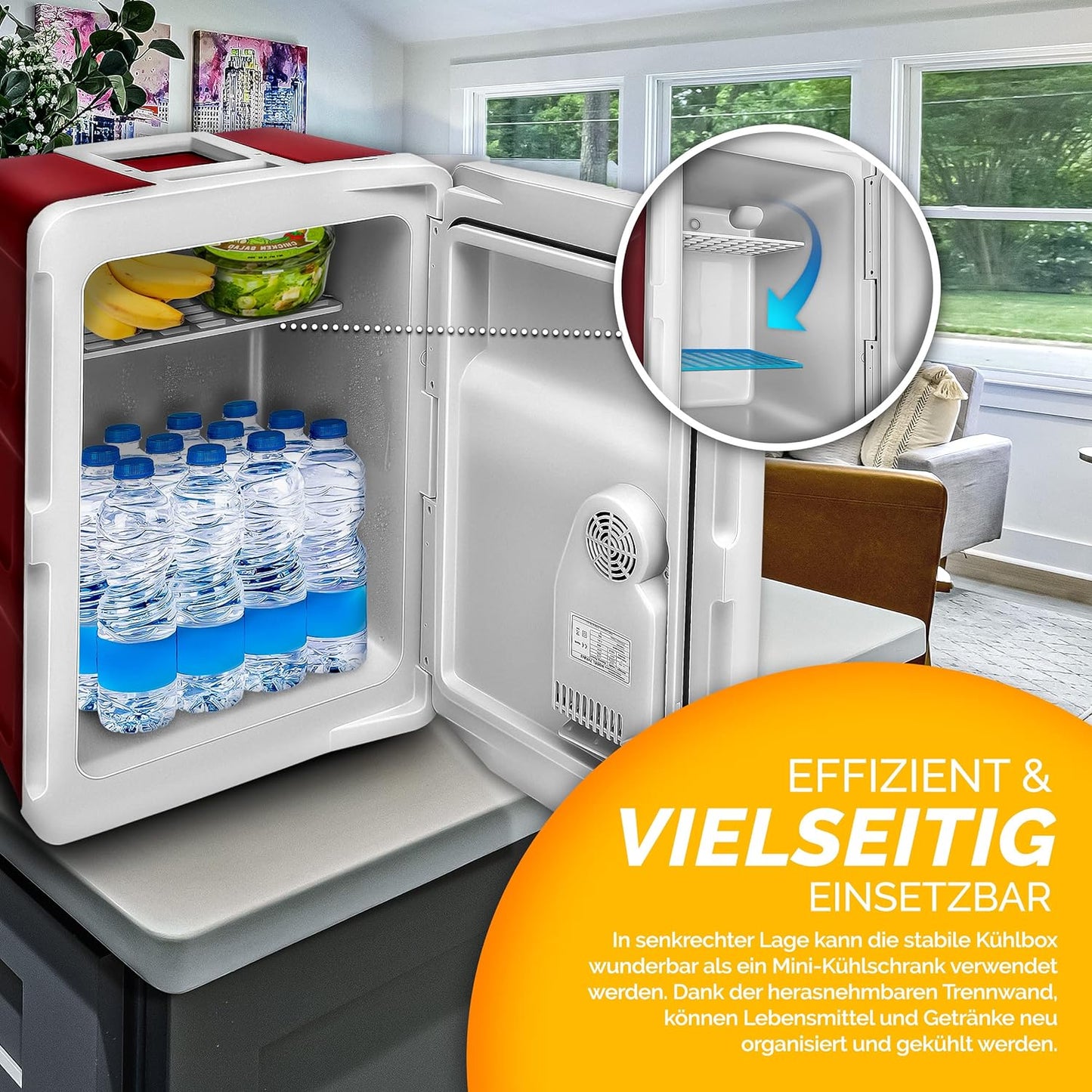 Elektrische Thermobox, Rot