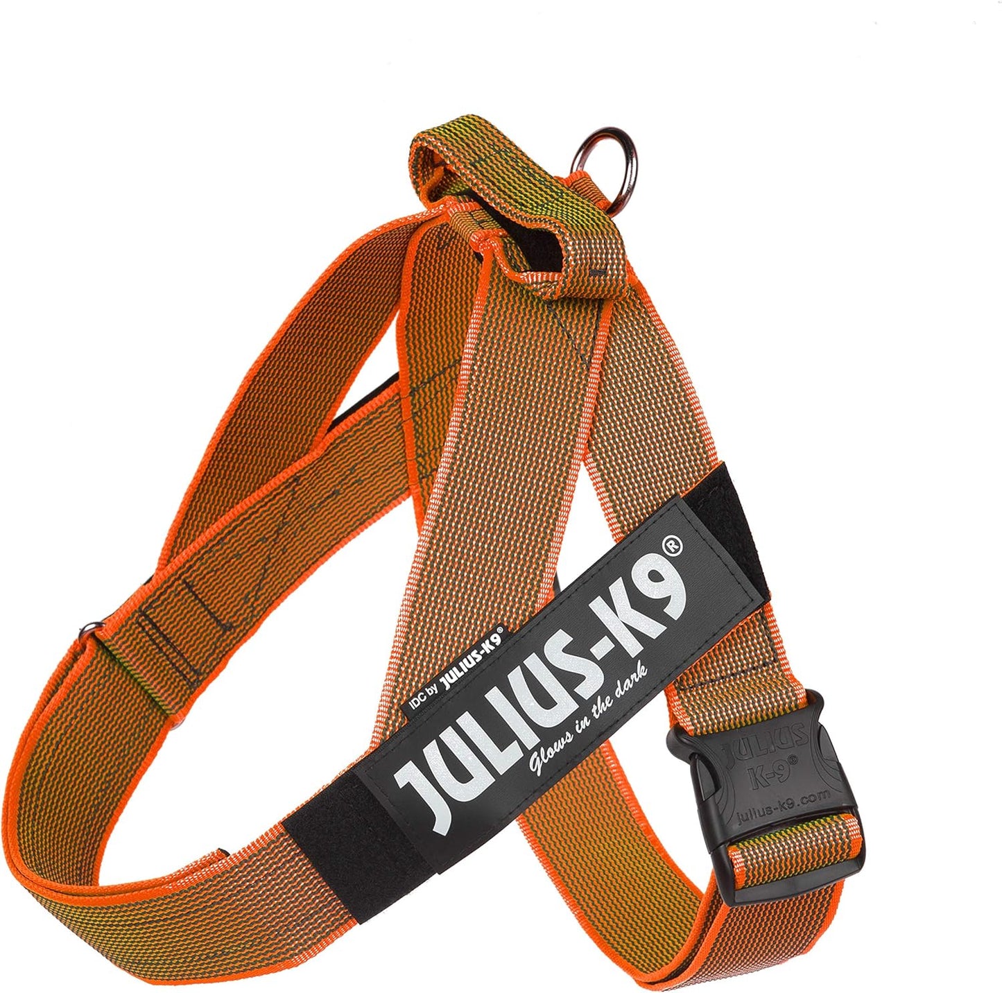 Color & Gray - Beltgeschirr für Hunde, L / 1 orange-grau