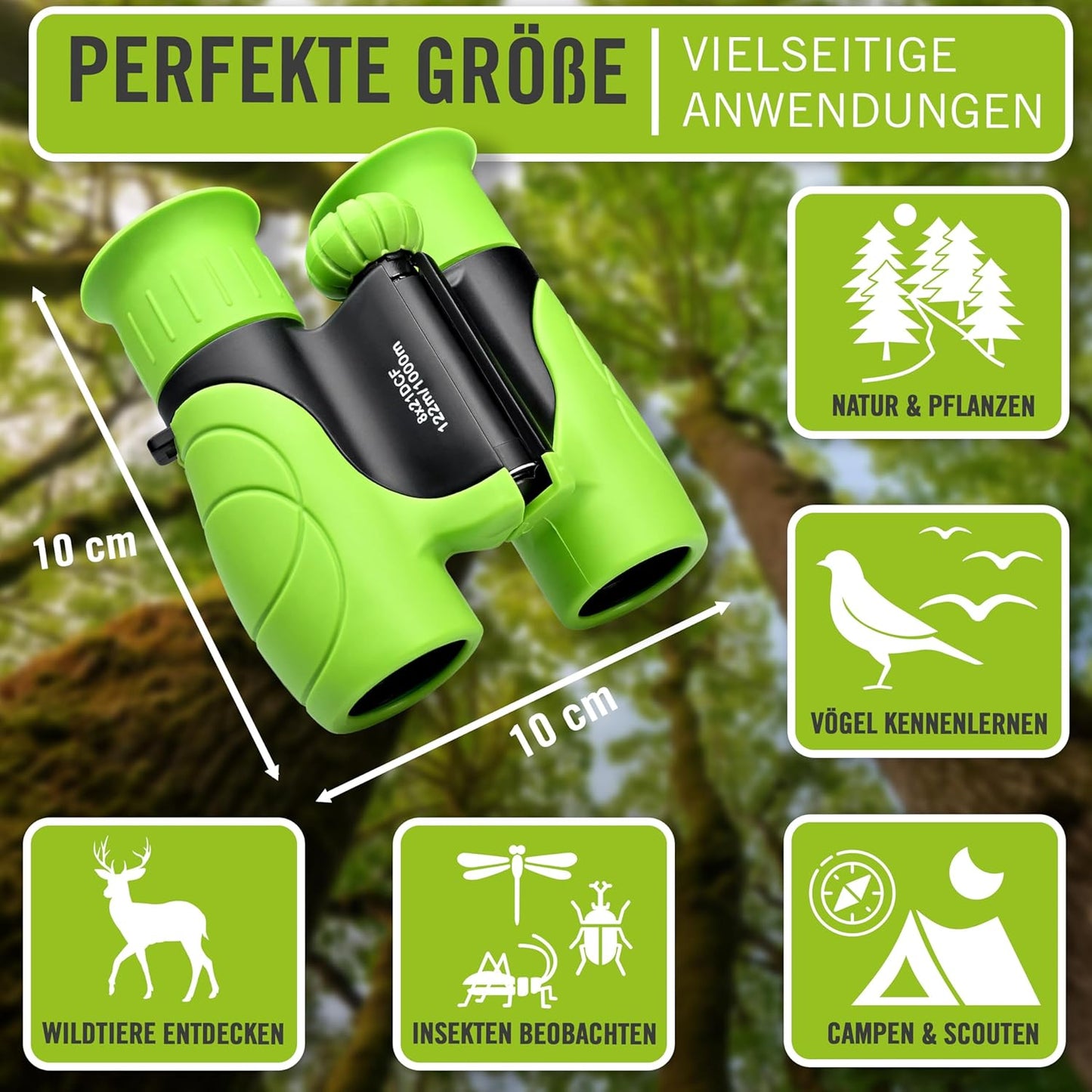 Kinderfernglas mit Zubehör