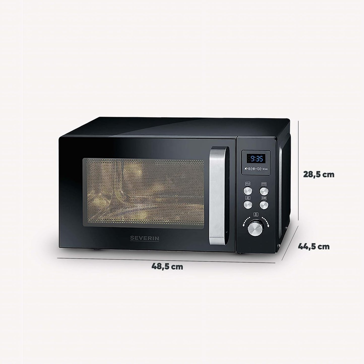 Mikrowelle MW 7752, 25L, Grill- und Heißluftfunktion