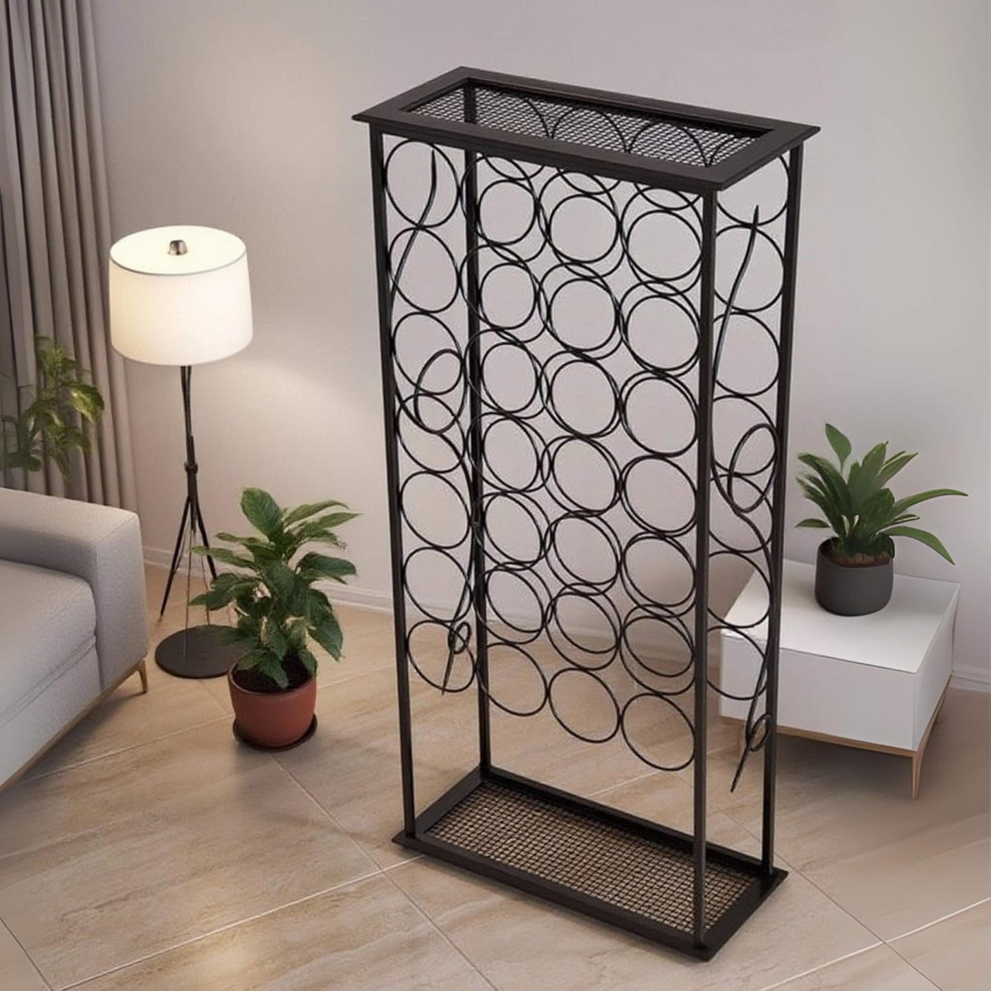 Modernes Weinregal Metall