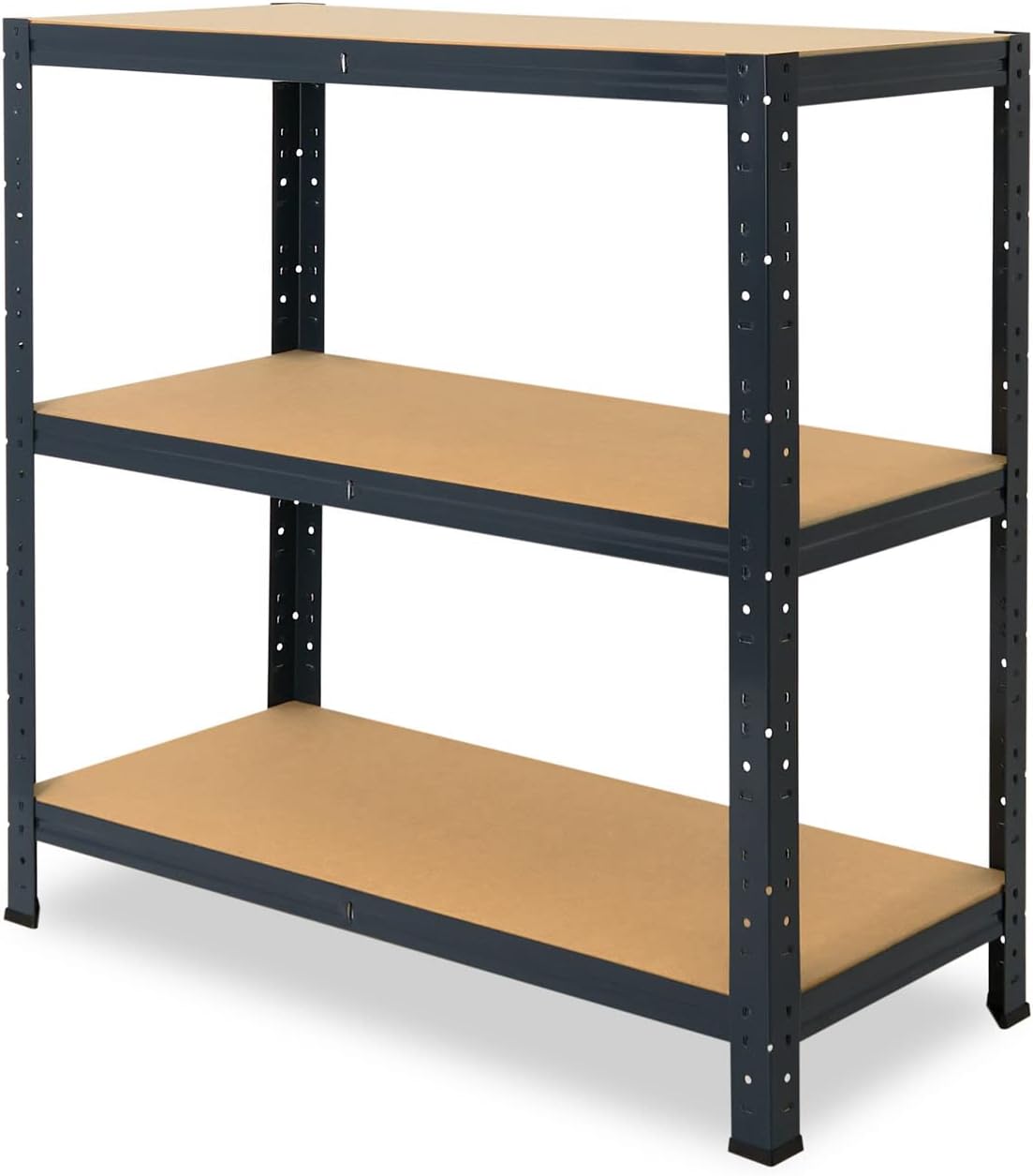 Schwerlastregal Stecksystem, H: 90cm / B: 90cm / T: 60cm