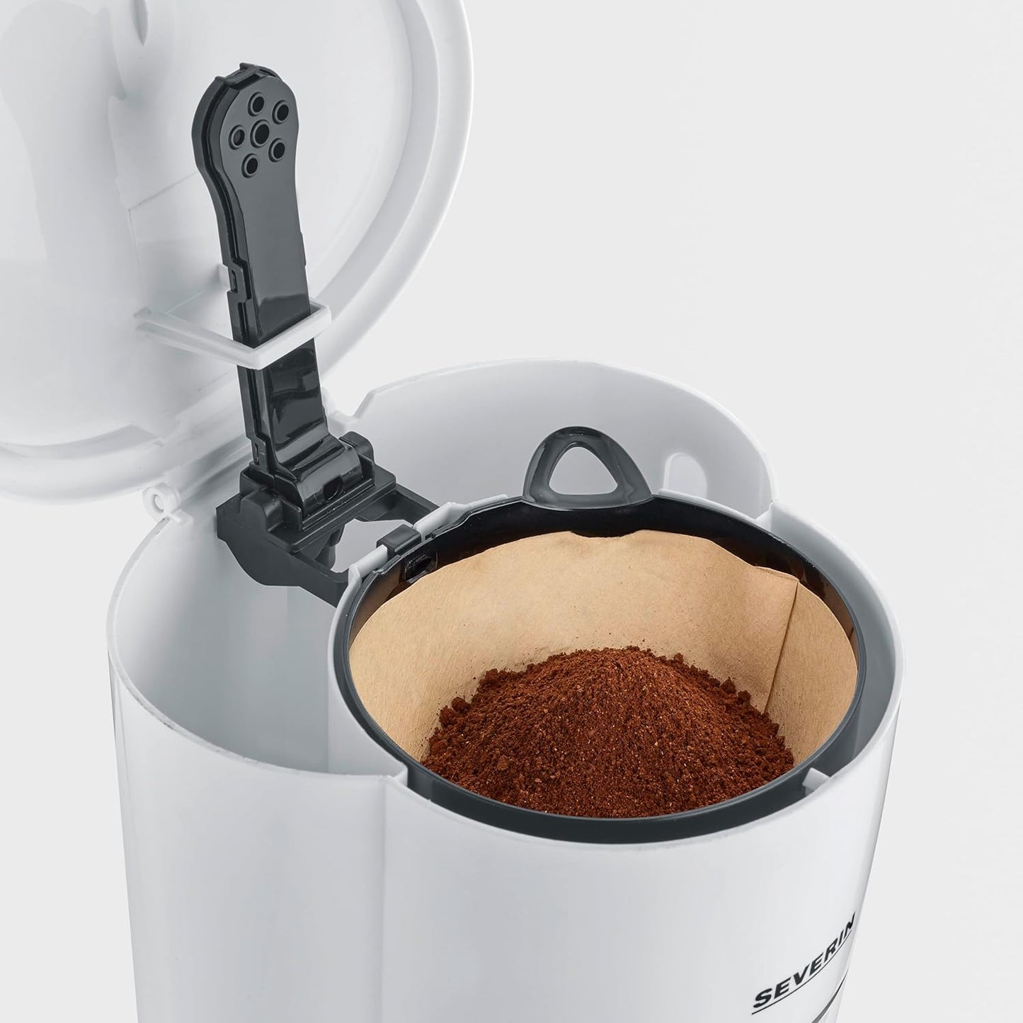KA 4323 Filterkaffeemaschine mit Glaskanne, Weiss, 900w - 10 Tassen