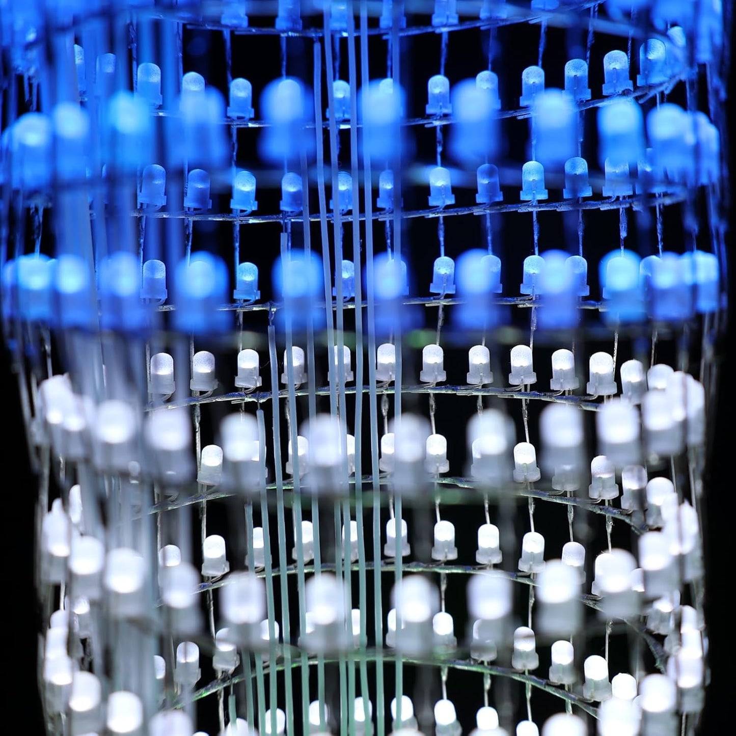 LED Würfel Modellbau-Kit 1 Meter, GZT-64D-KIT