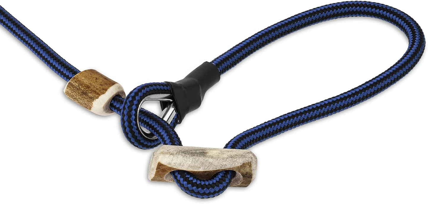 Moxonleine mit Zugbegrenzung, Blau 130 cm