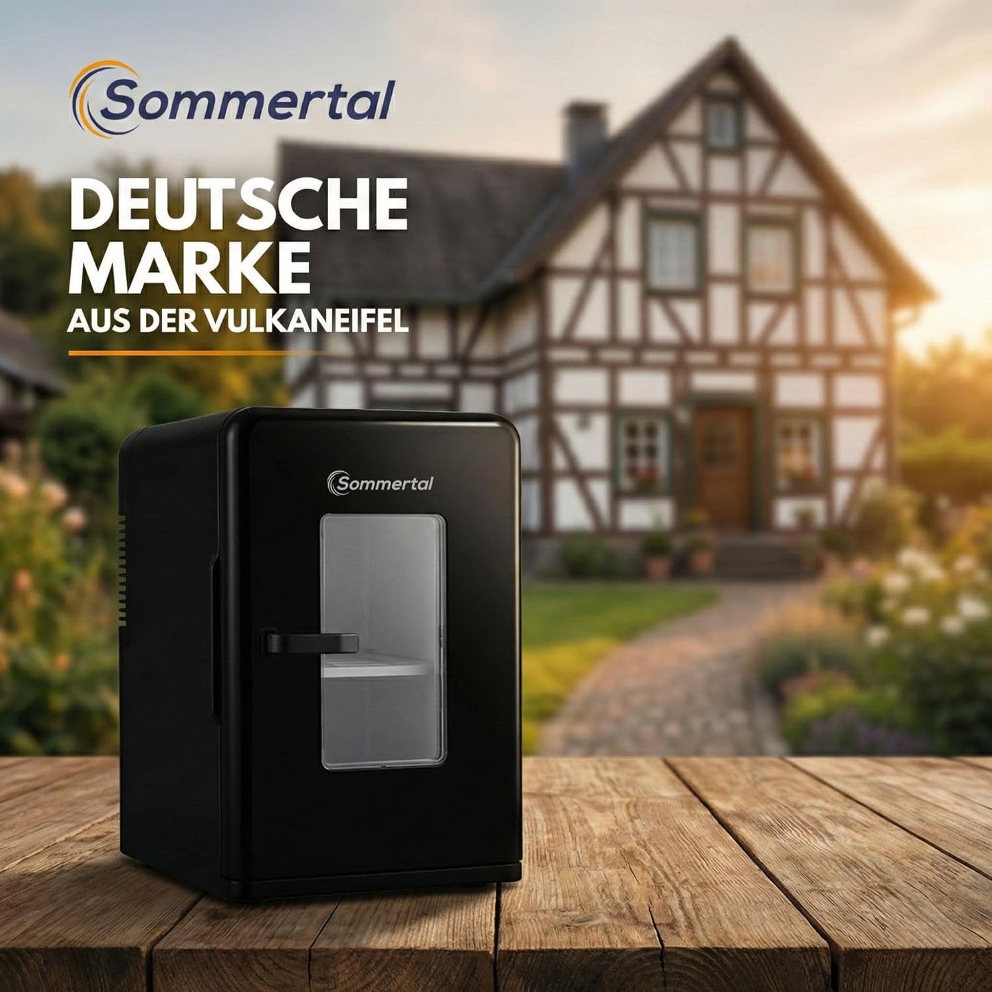 Mini Kühlschrank KS15 15L für Auto und Zimmer