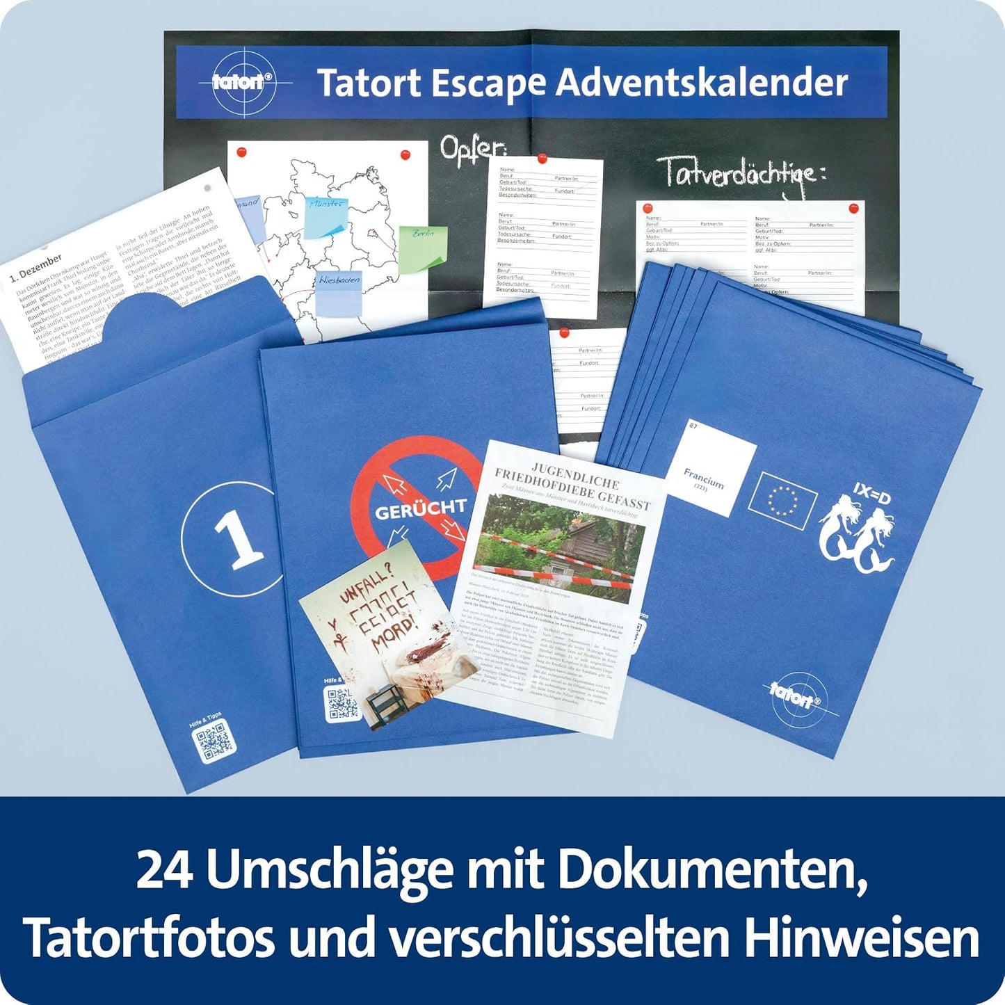 Tatort Escape Adventskalender: Stille Nacht, letzte Nacht, Stille Nacht, letzte Nacht