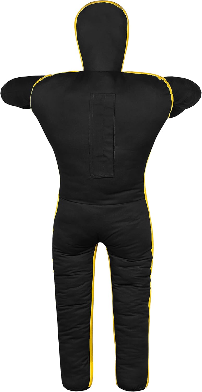 MMA-Grappling-Dummy, Black Yellow 47" (Inches)