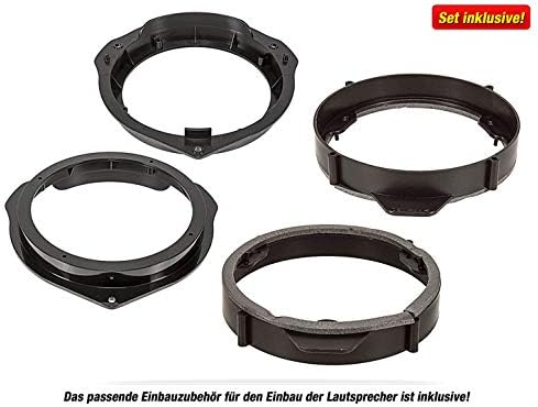 Auto Lautsprecher Komplett-Set 165 mm für Mercedes