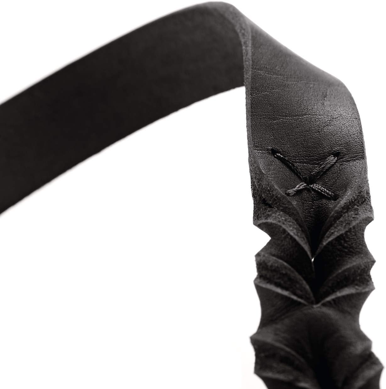 Sansibar Solid - Verstellbare Hundeleine, 200 cm, geflochten, Schwarz 20/200