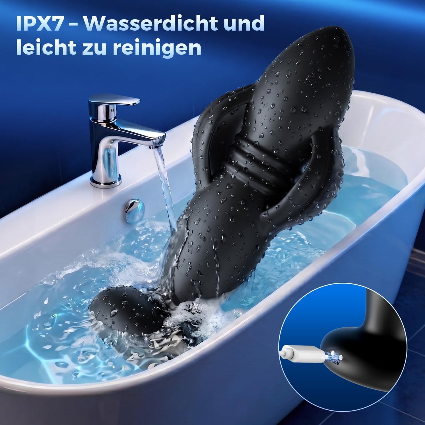 3-in-1 Prostata Vibrator mit Stossfunktion