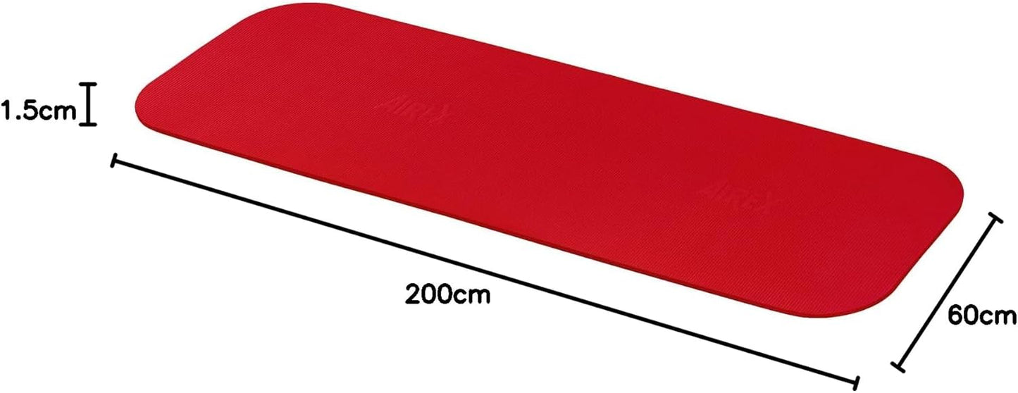Coronella Gymnastik- und Fitnessmatte 200 cm, Blau