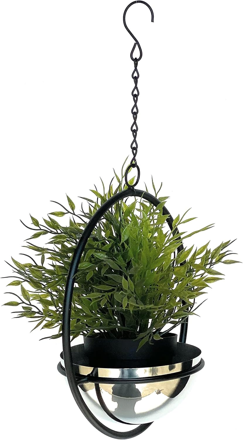 Blumenampel 96087 im Vintage Look, S / Höhe 49 cm