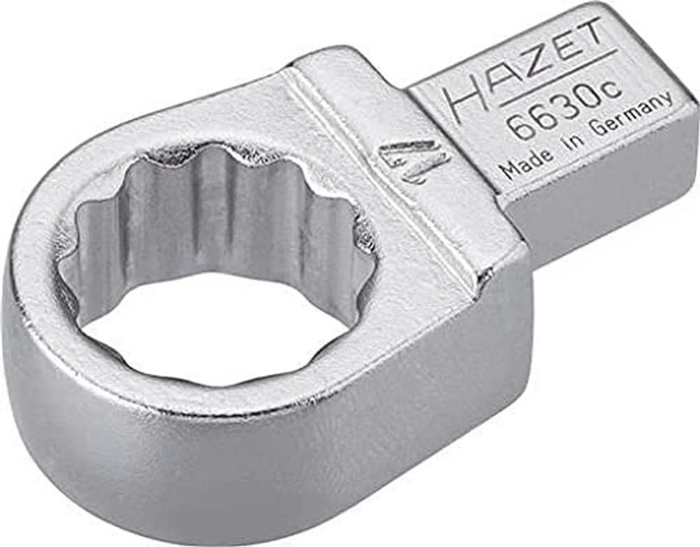 Einsteck-Ringschlüssel, 17/9 x 12 mm