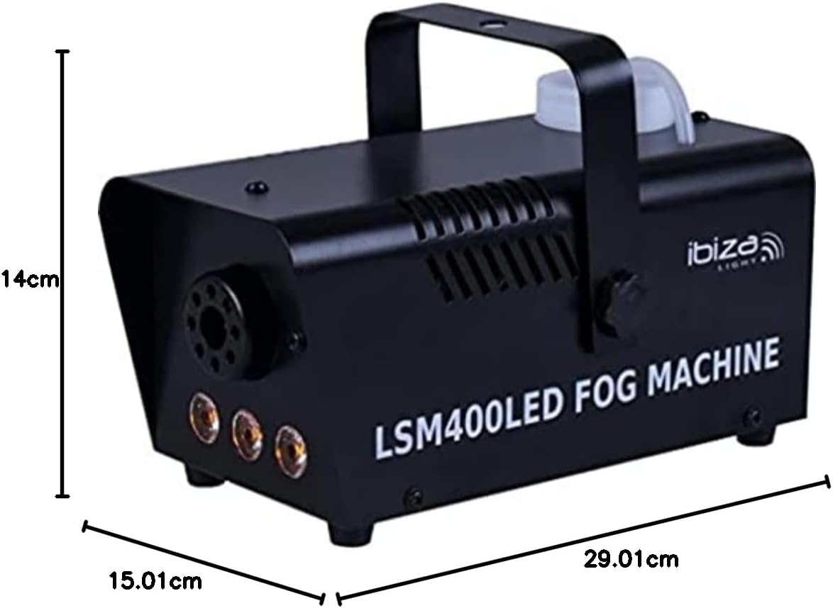 LSM400LED-BK Nebelmaschine mit integrierten LEDs, LSM400LED-BK