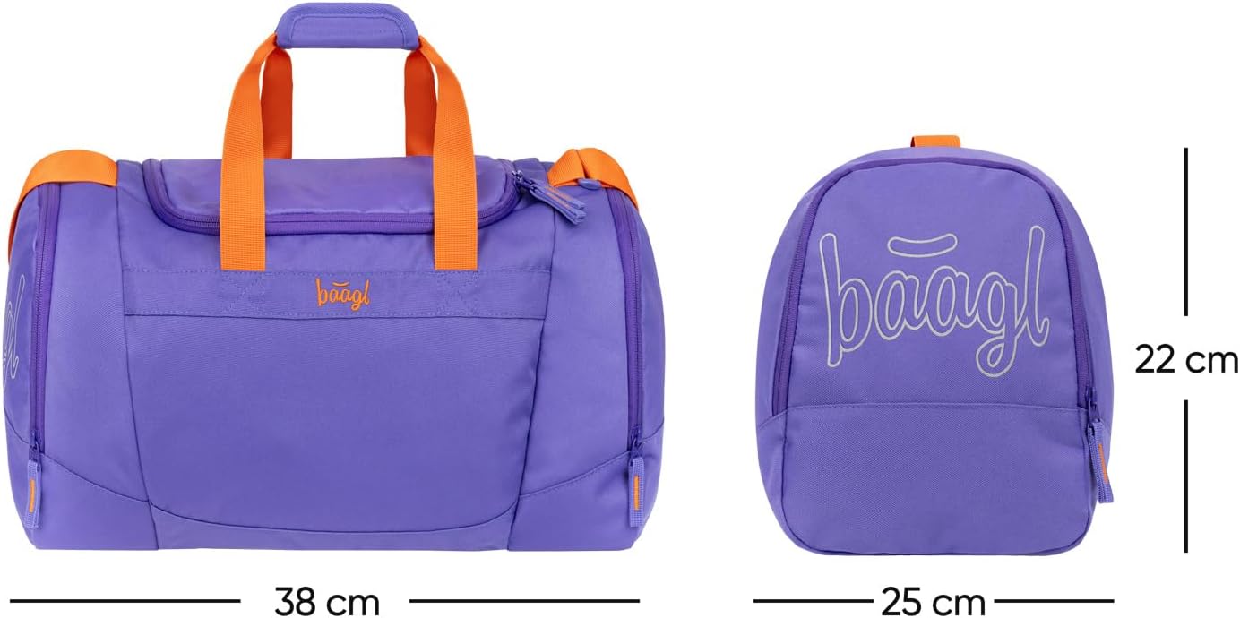 Sporttasche für Kinder, Orange