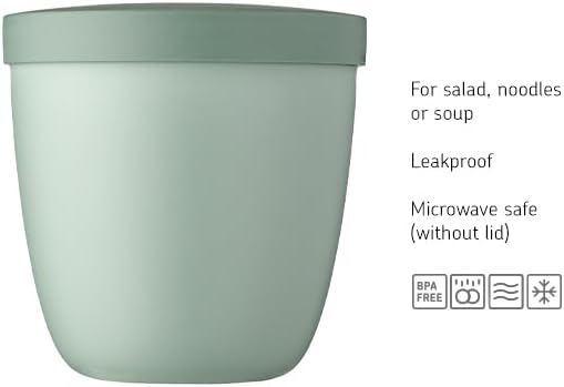 Snackbox Ellipse, Nordic Green 500 ml Snackpot
