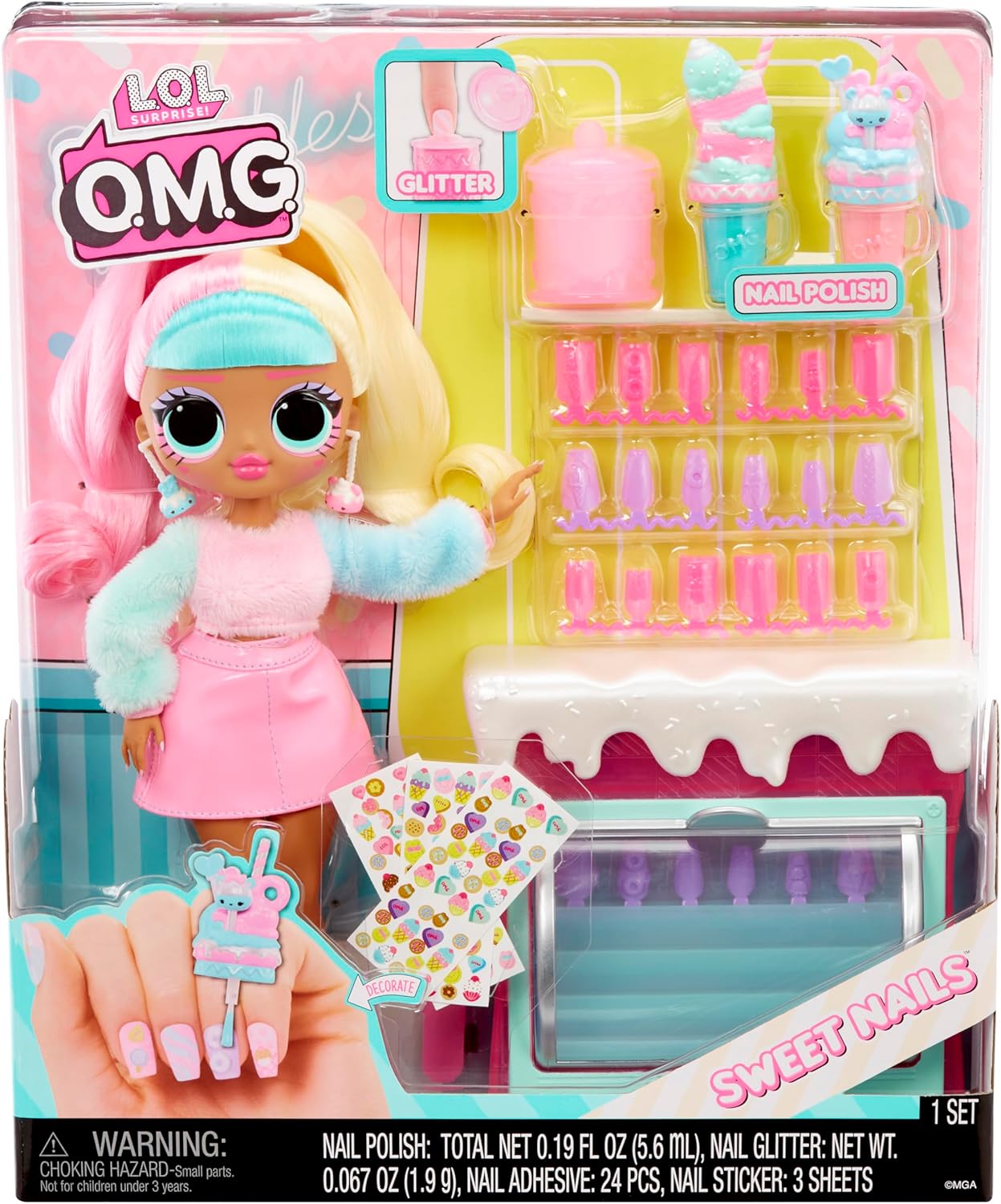 Sweet Nails Überraschungs-Set Candylicious Sprinkles Shop, Candylicious Sprinkles
