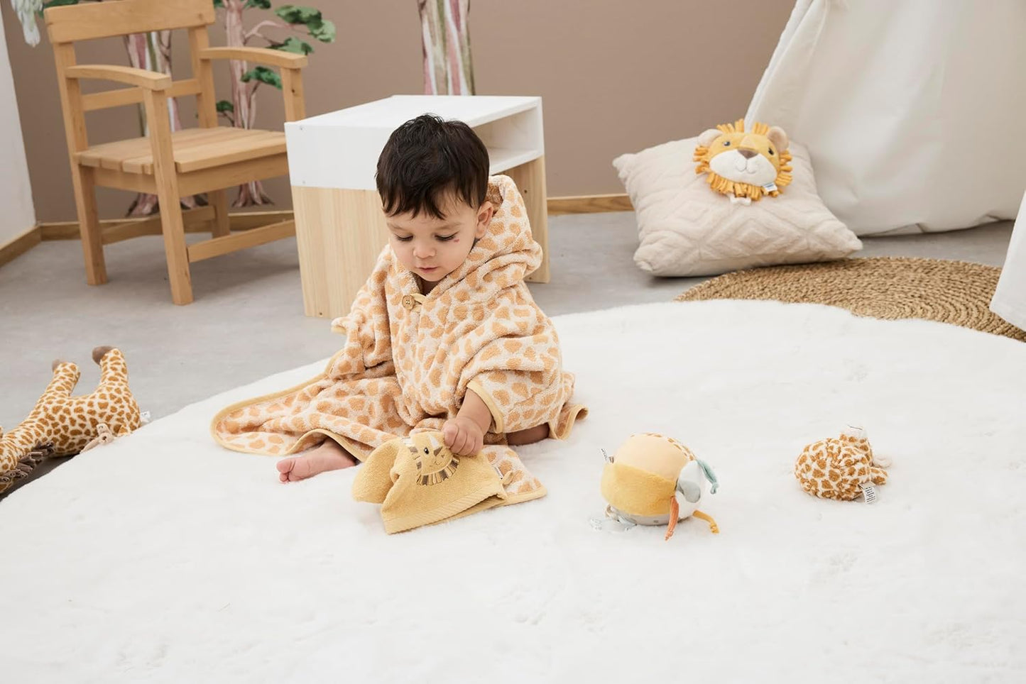 Badeponcho Giraffe Kaya