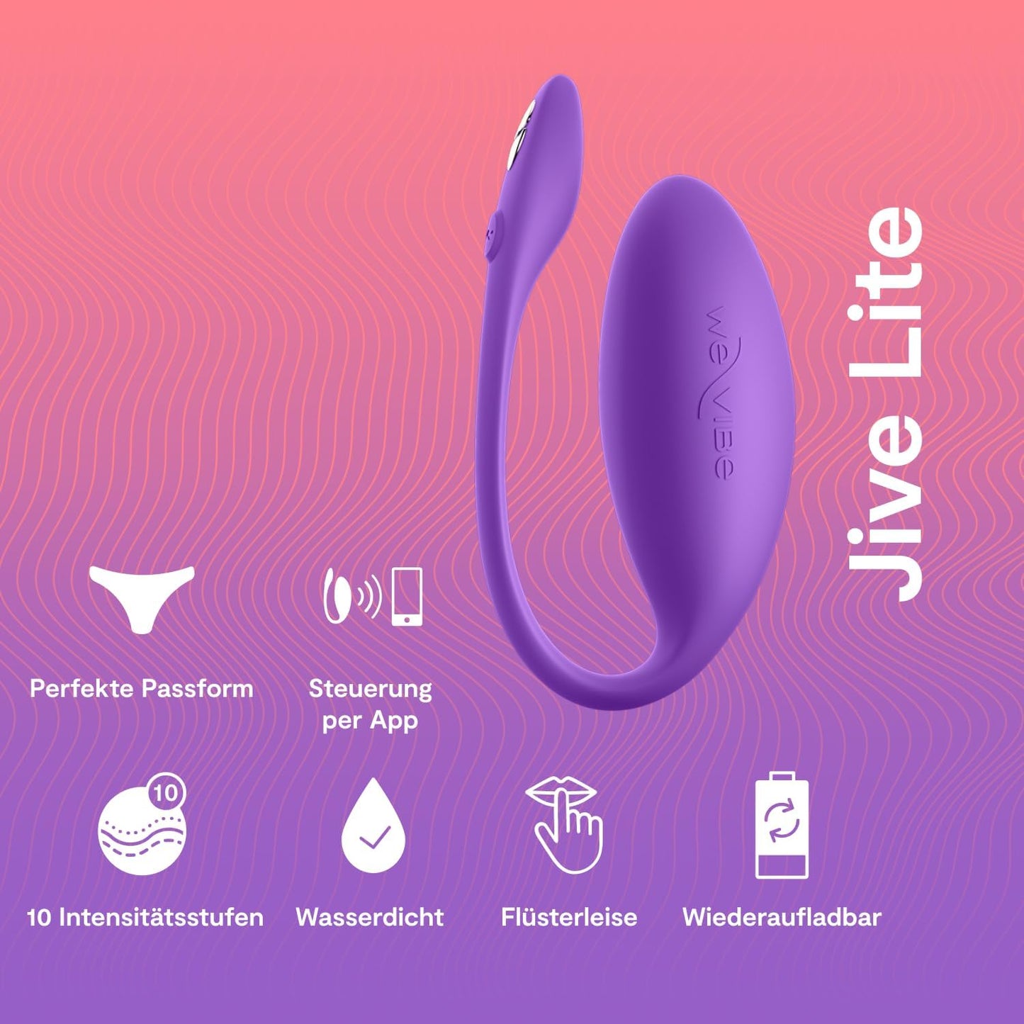 Jive Lite G-Punkt-Vibrator, Lila