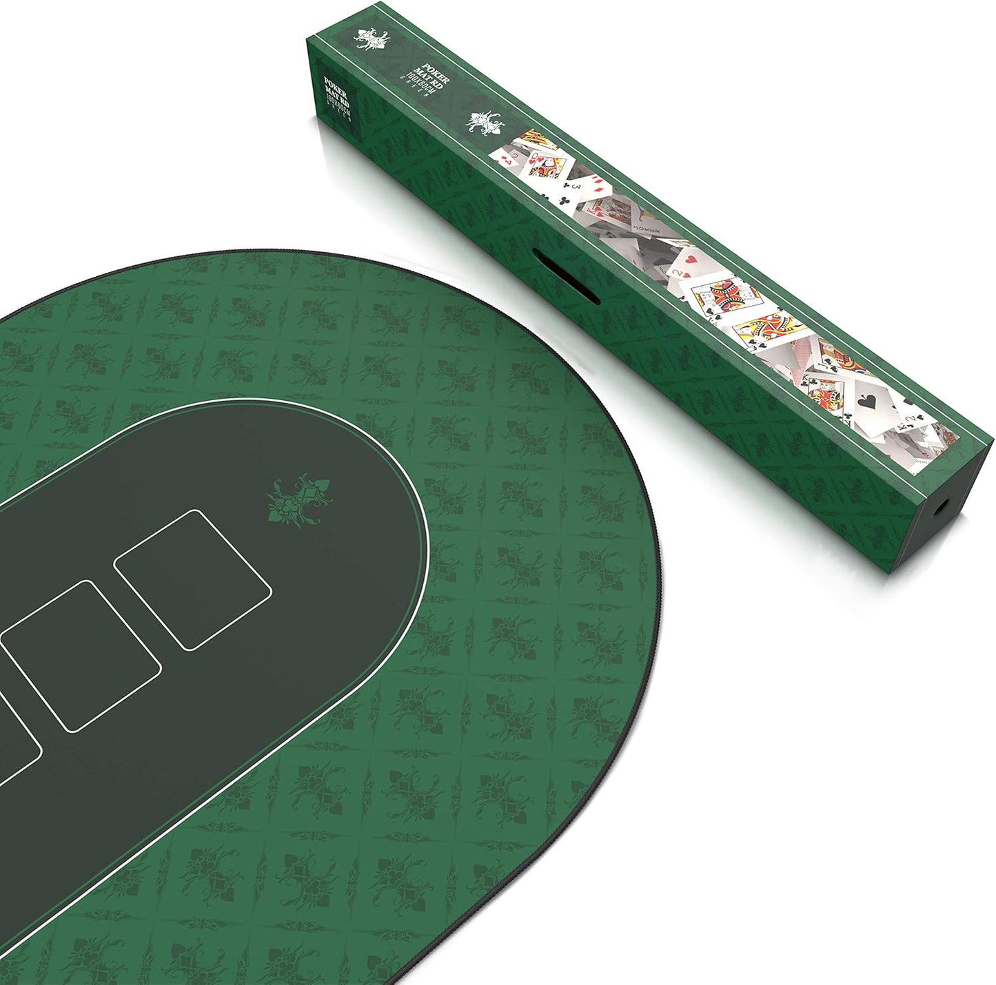 XXL Deluxe Pokermatte, 1 - Green Round