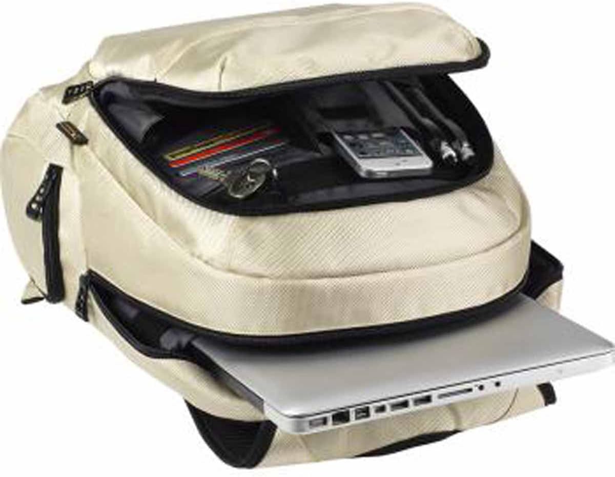Laptop-Rucksack, Beige