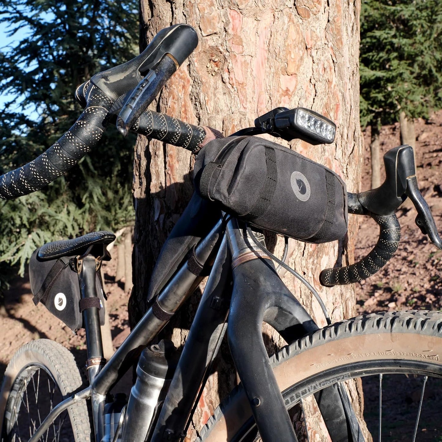 Hoja Handlebar Pocket, Einheitsgrösse Schwarz