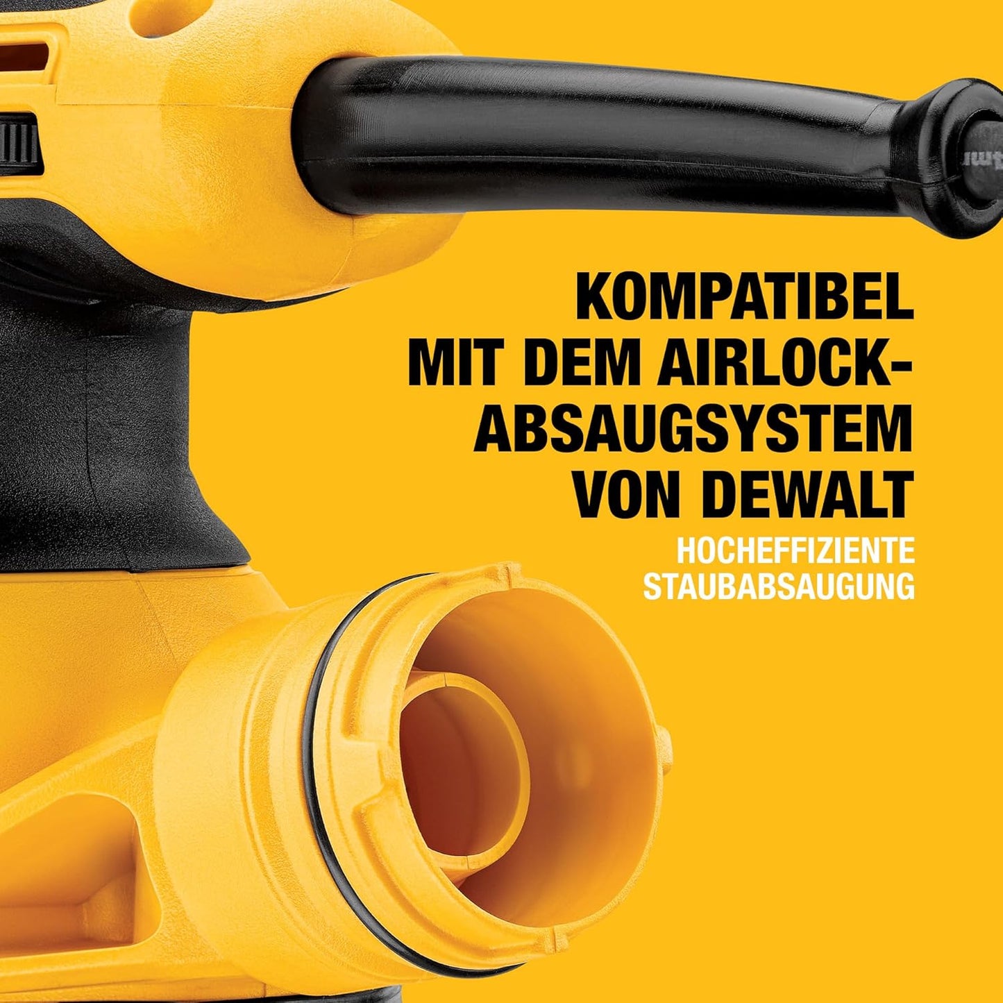 Exzenterschleifer DWE6423 mit Vibrationsdämpfung (280 W), Single