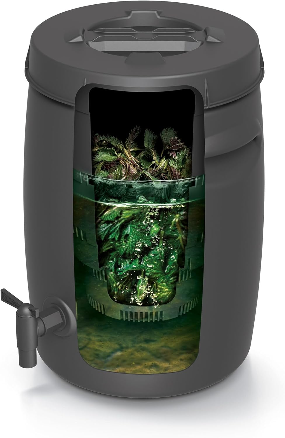 Kompostfass mit Zapfhahn, 25 L