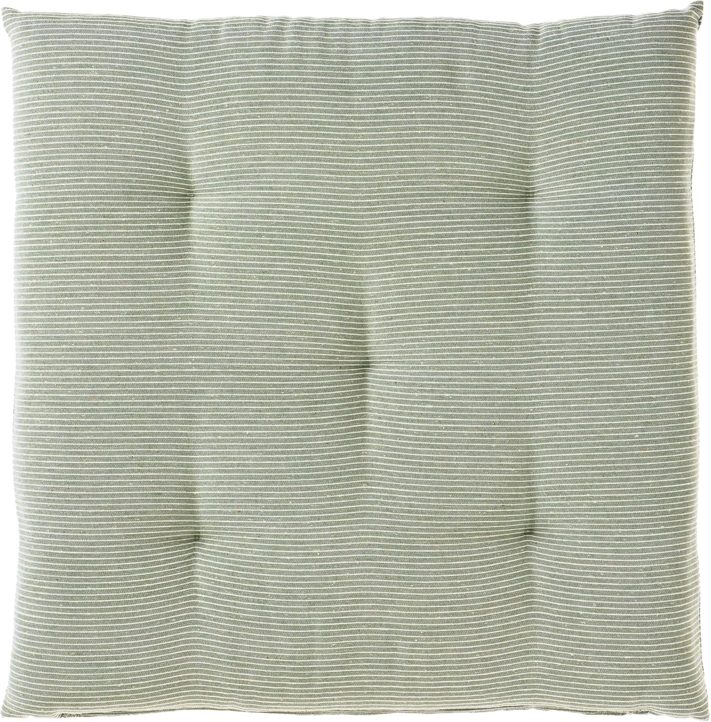 2er Set Sitzkissen für Stühle (40x40 cm), Grün 40 x 40 cm (2er Pack)