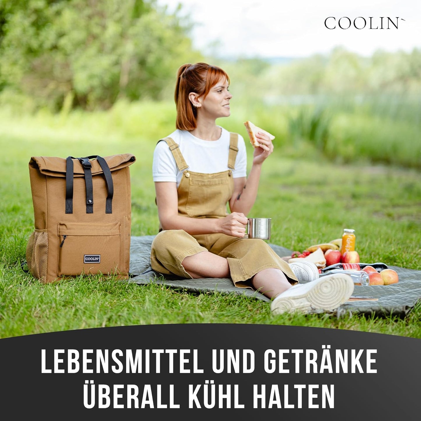 Kühlrucksack, Braun