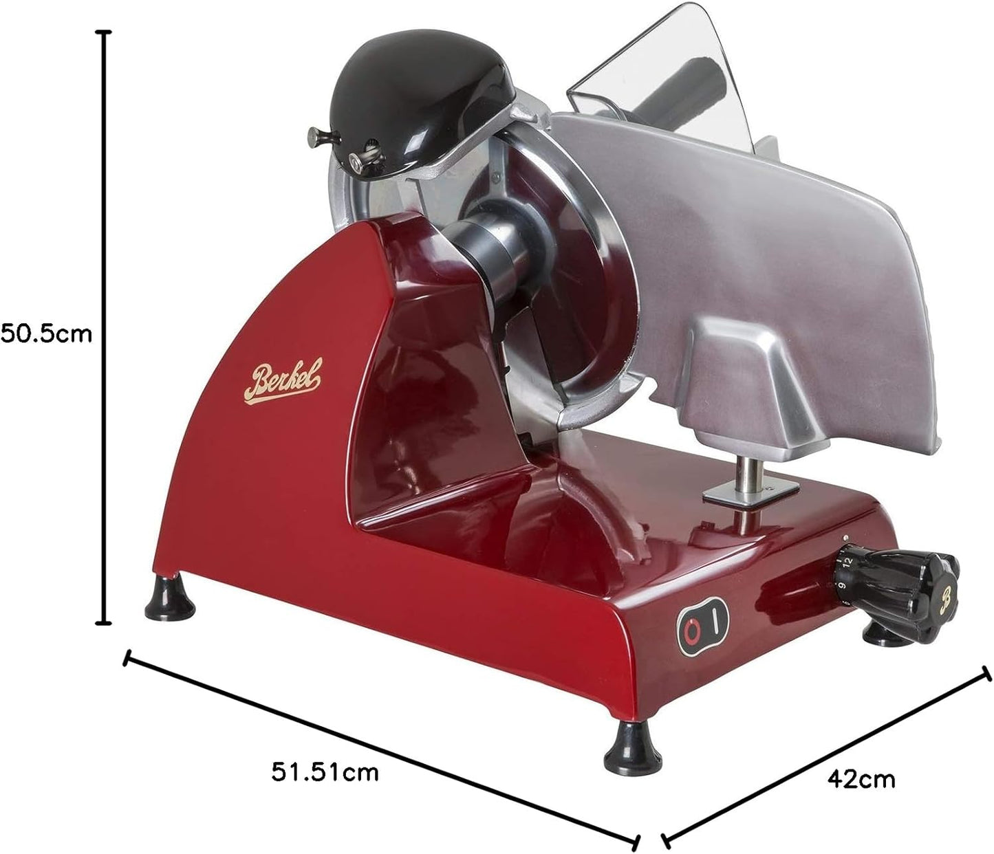 Allesschneider Red Line 250 mit Schneidebrett, Rot