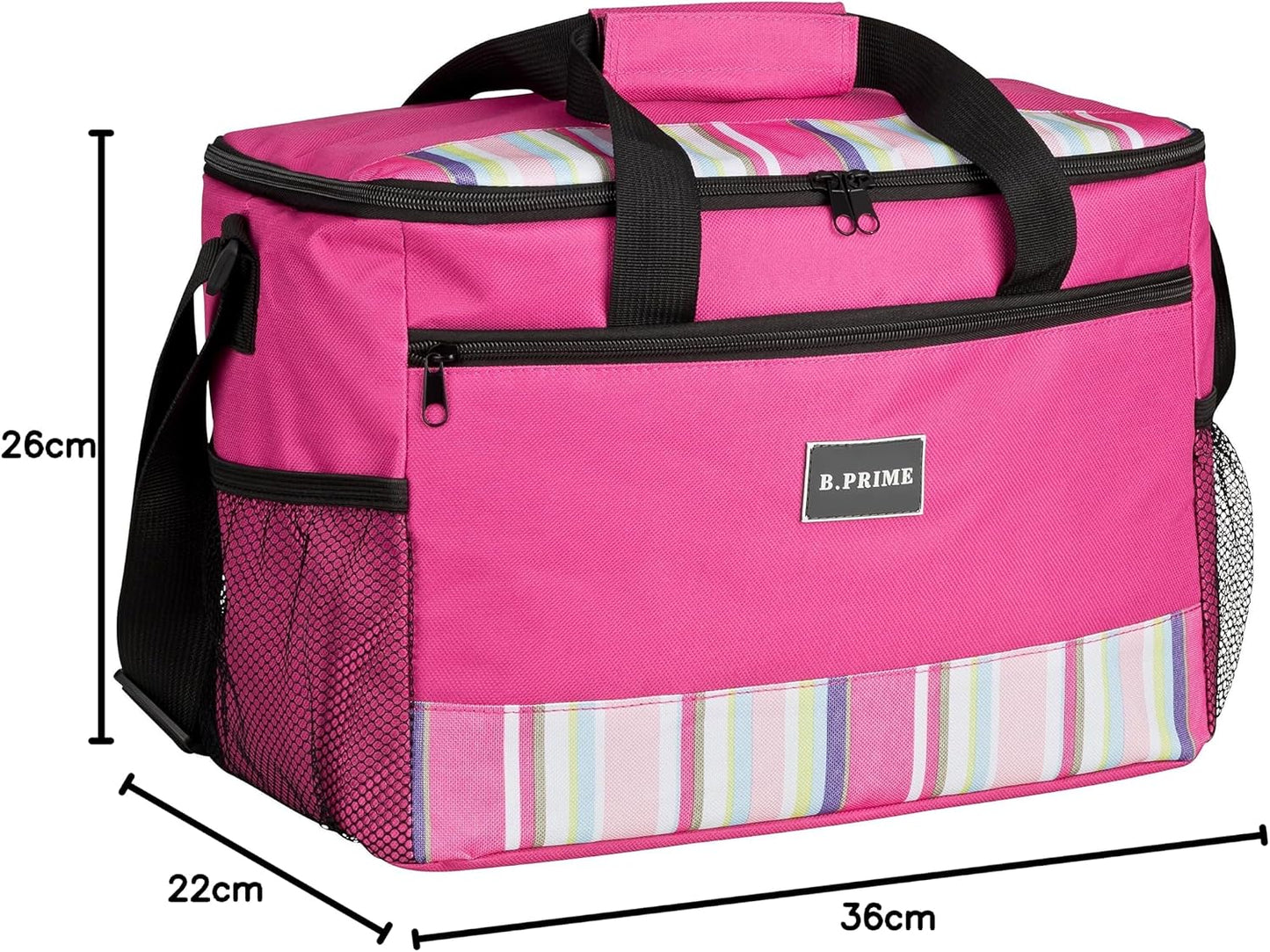 Isolierte Kühltasche, Pink