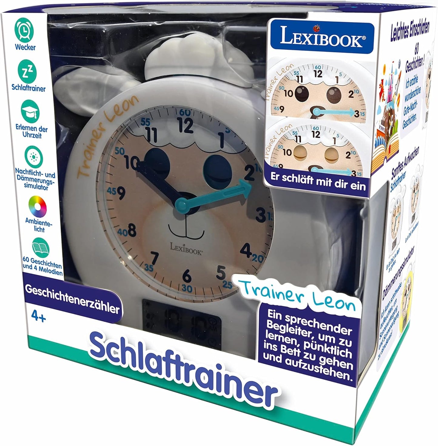 Trainer Leon Schlafbegleiter mit Nachtlicht-Funktion, Trainer Leon