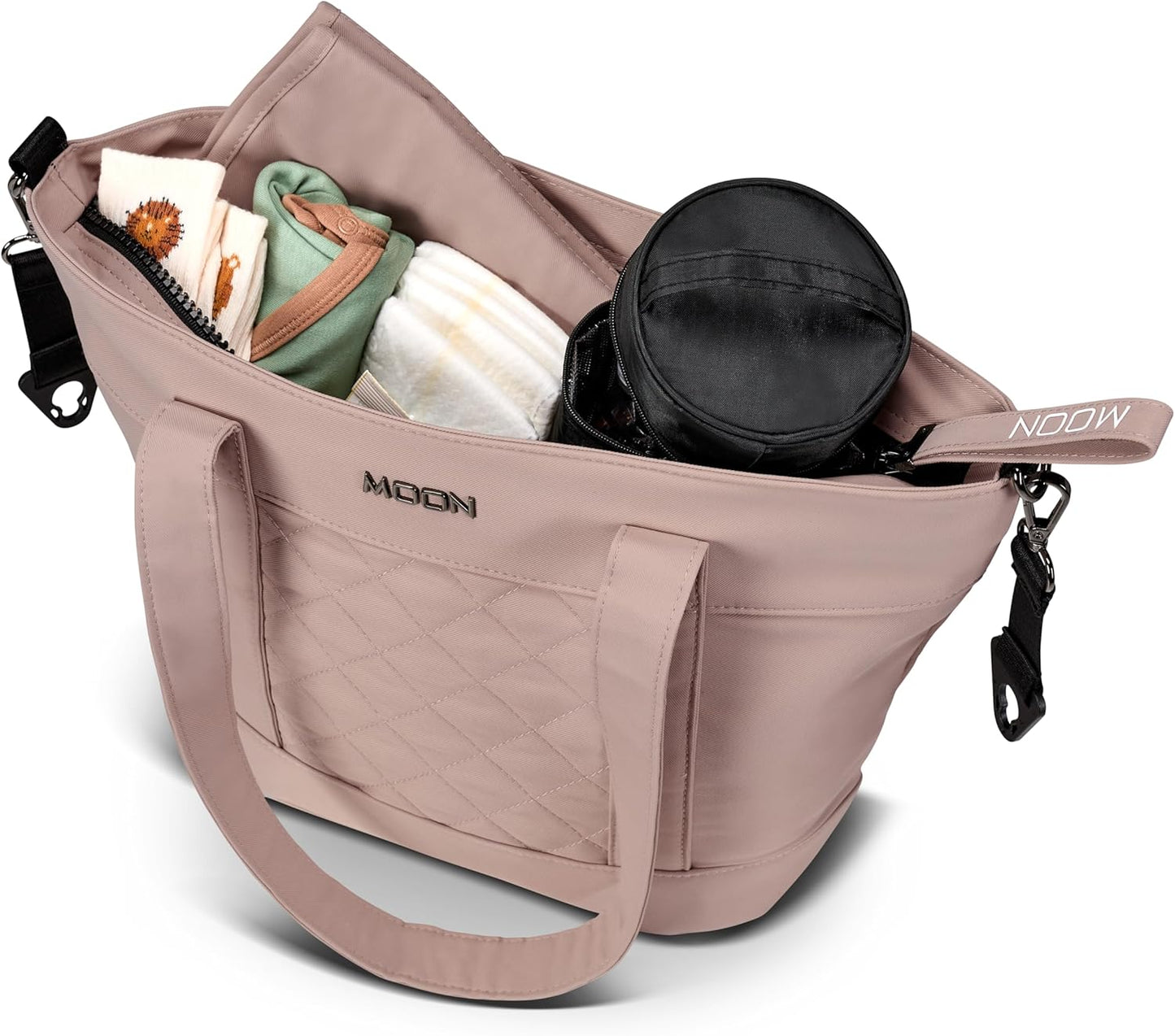 Wickeltasche mit Wickelunterlage, Sand