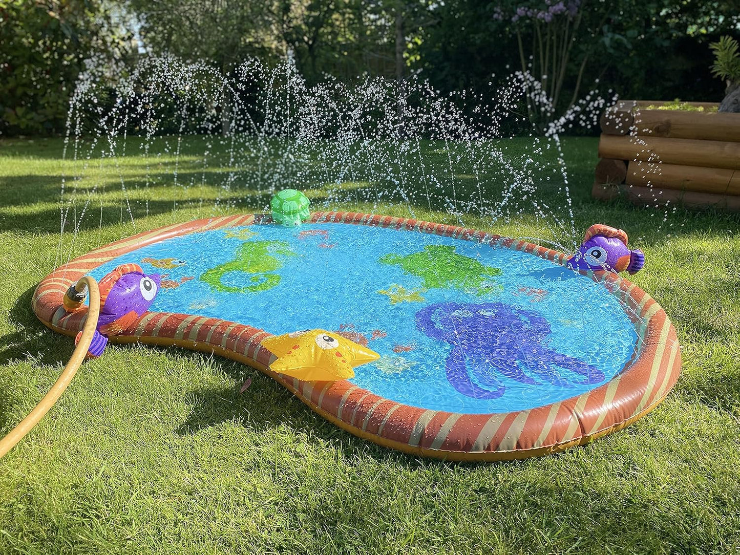 Aufblasbare Sprinkle und Splash Wasserspielmatte