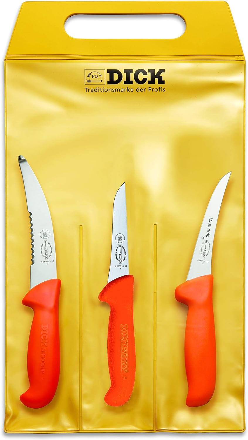 Messer Set ErgoGrip 3-teilig „Jagd Outdoor“