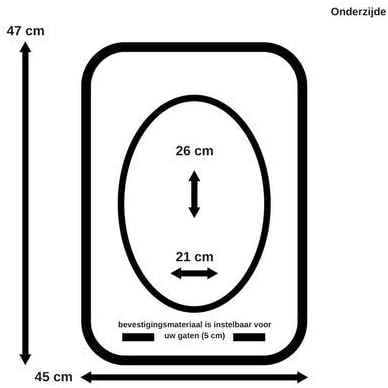 Toilettensitzerhöhung mit Armlehnen TSE 120 PLUS