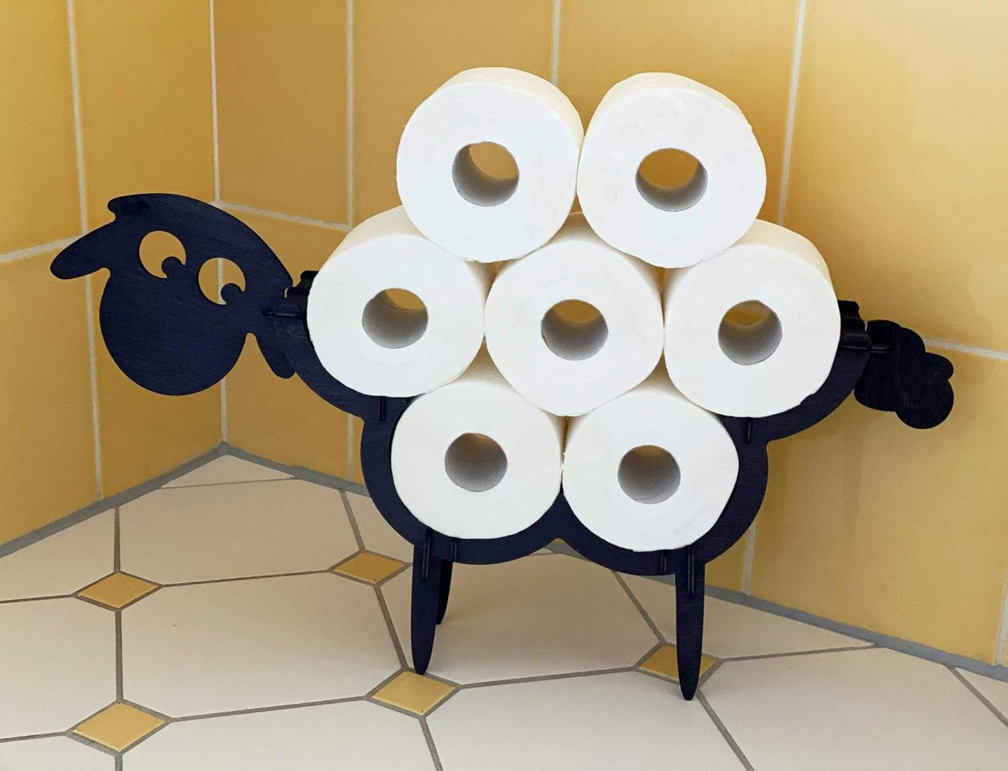 Toilettenpapierhalter Schaf