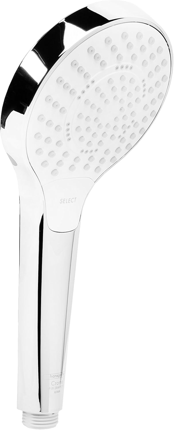 Croma Select S Duschkopf, Weiss/Chrom 3 Strahlarten (Multi)