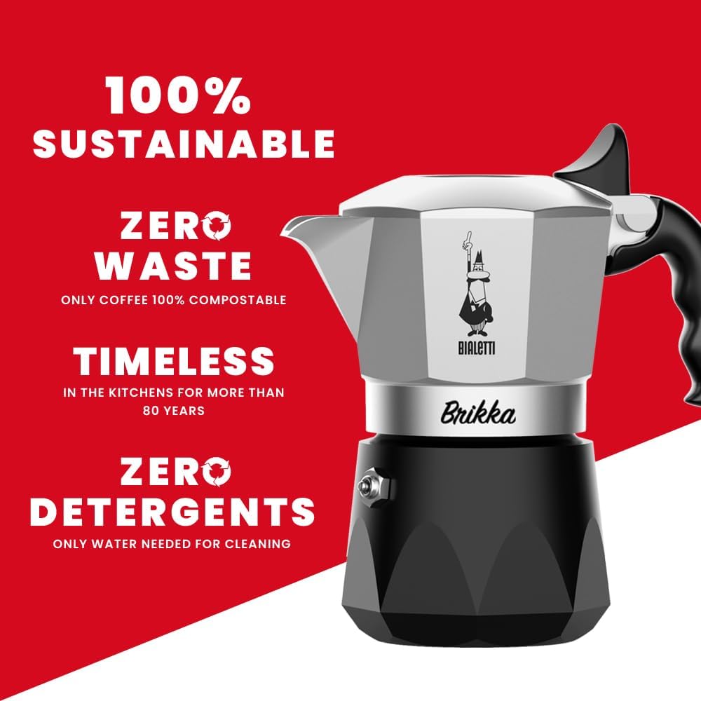 Espressokocher New Brikka, NEW BRIKKA 2023 2 tazze