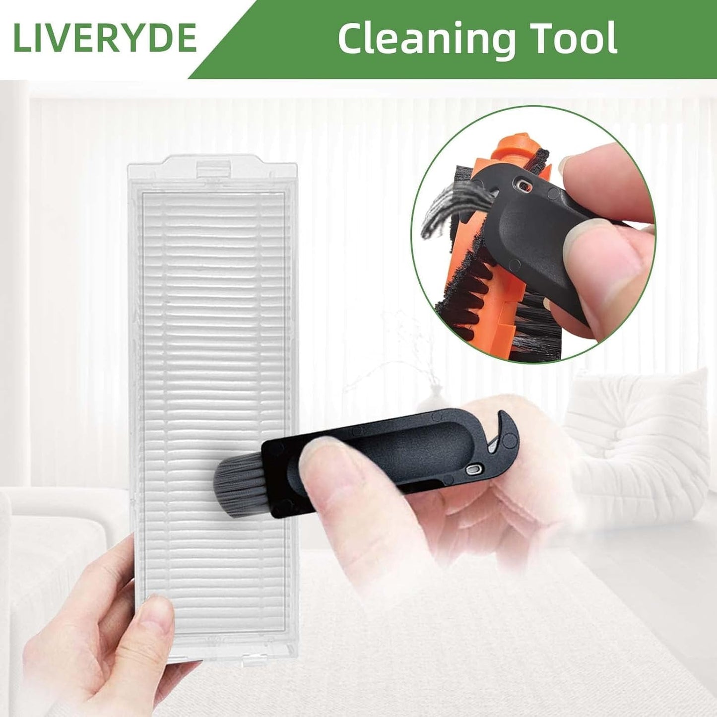 17-teiliges Ersatzteile-Set für Xiaomi Robot Vacuum, 17pcs