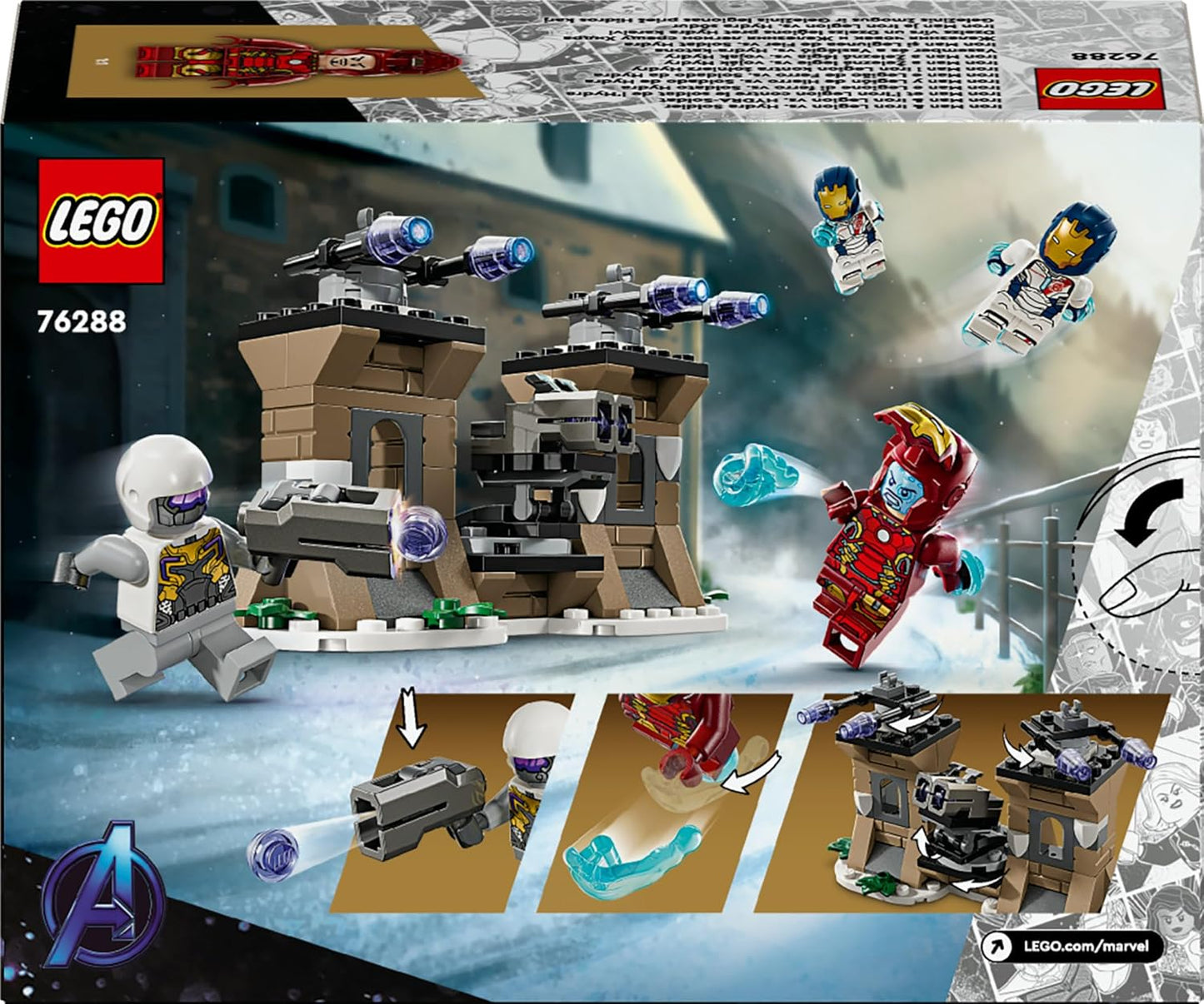 Iron Man & Iron Legion vs. Hydra-Soldat