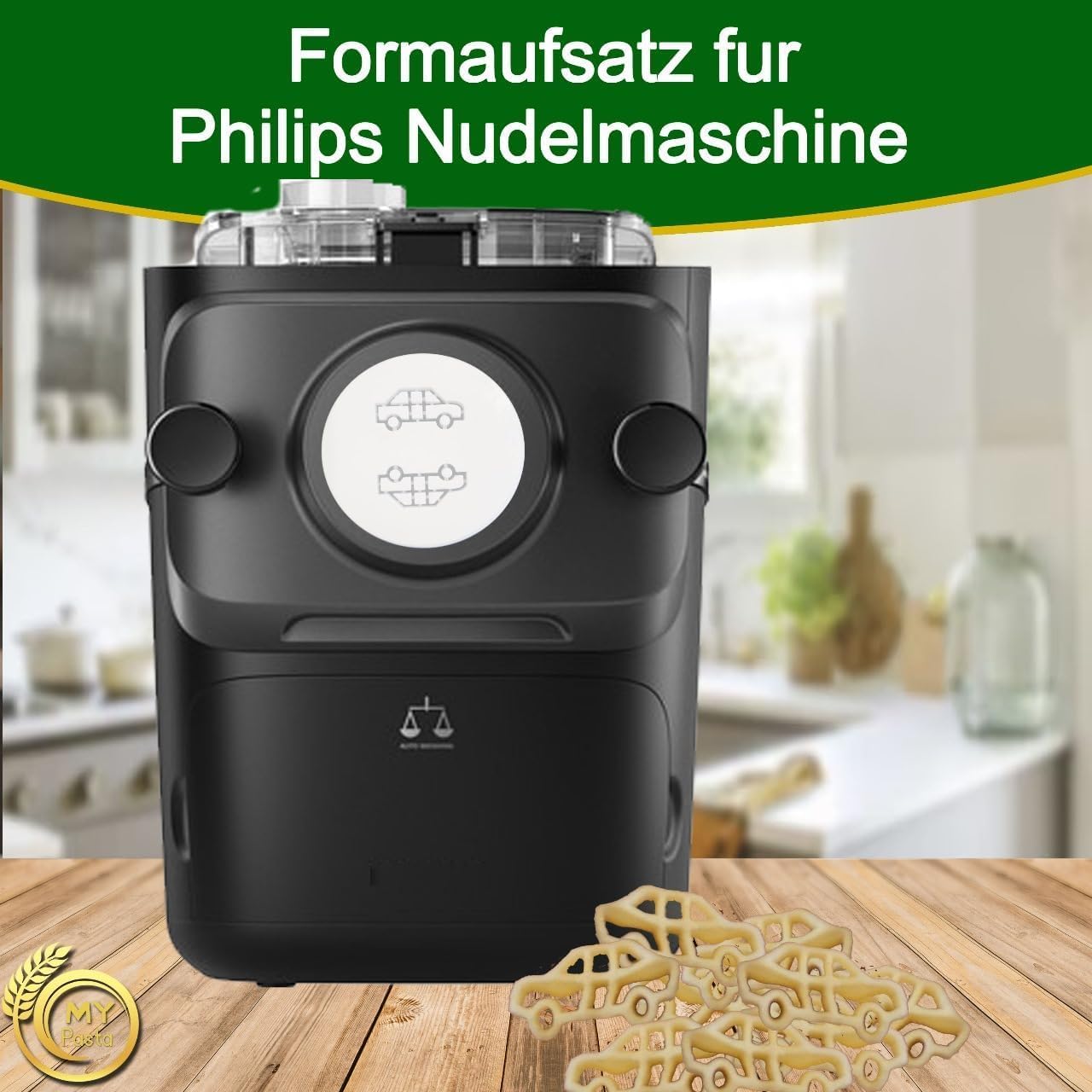 23241 Auto Pasta Aufsatz für Philips Avance, Auto Motivnudeln
