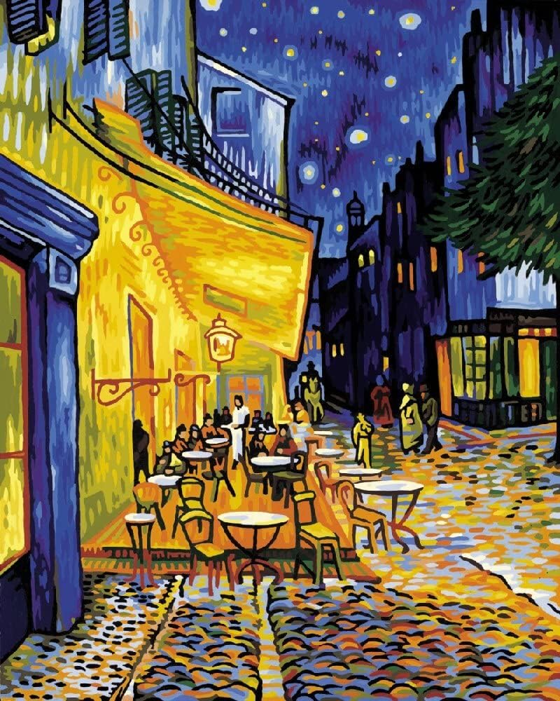 Malen nach Zahlen Nachtcafé von Van Gogh 609130598