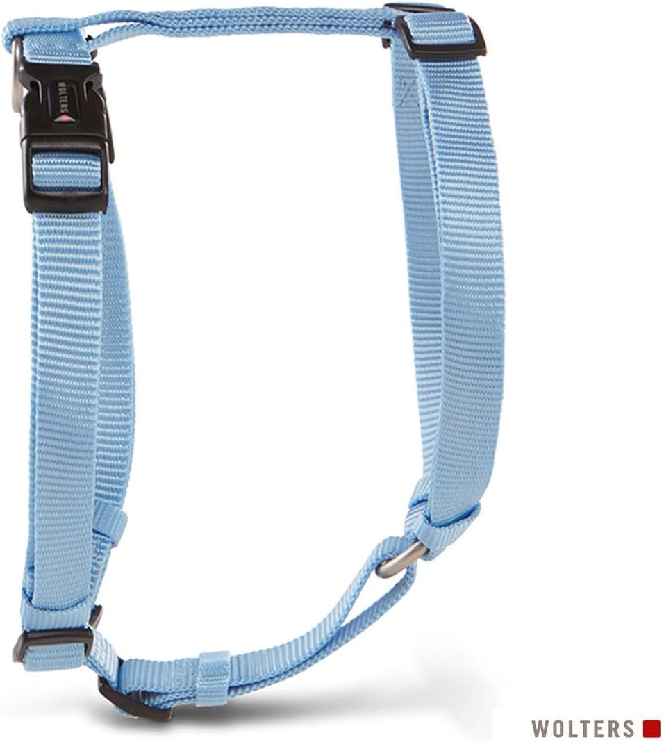 Brustgeschirr Professional, XL 75 - 100 cm x 25 mm sky blue