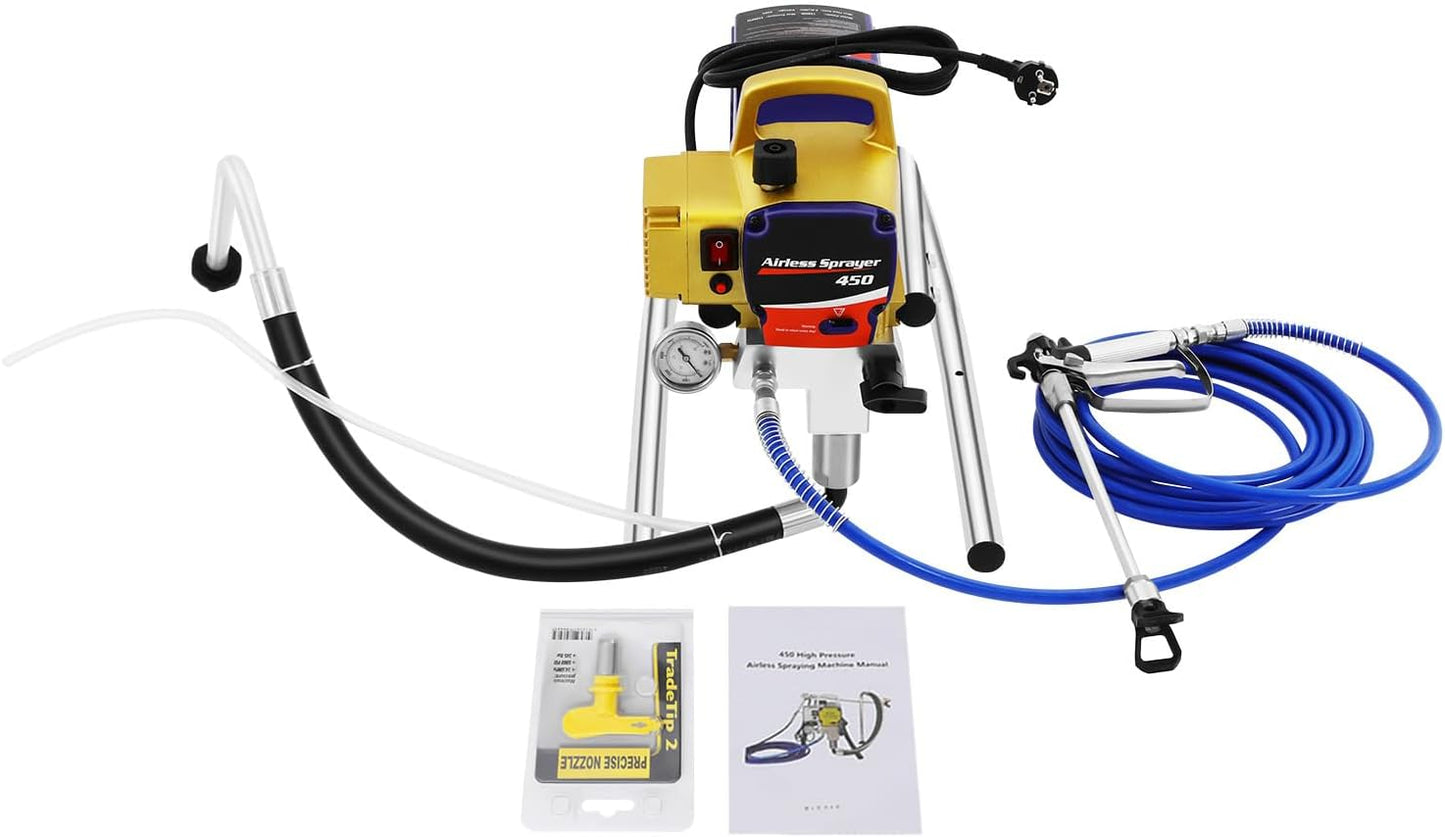 Profi Airless Farbsprühsystem mit Hochdruckrohr